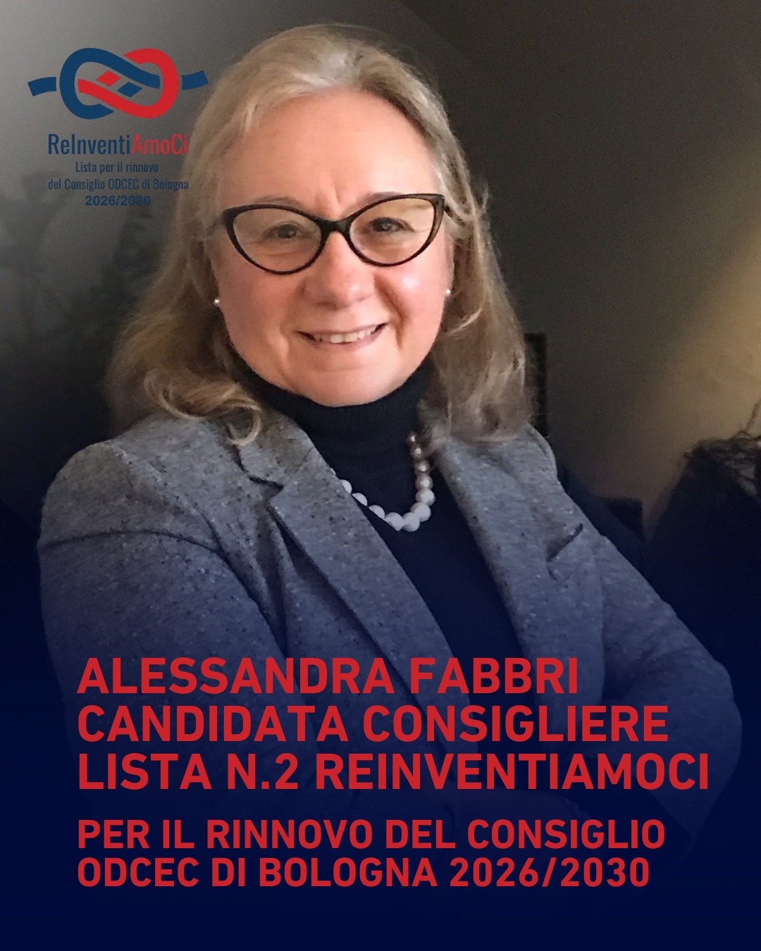 Alessandra Fabbri candidata lista n.2 elezioni ODCEC Bologna 2026