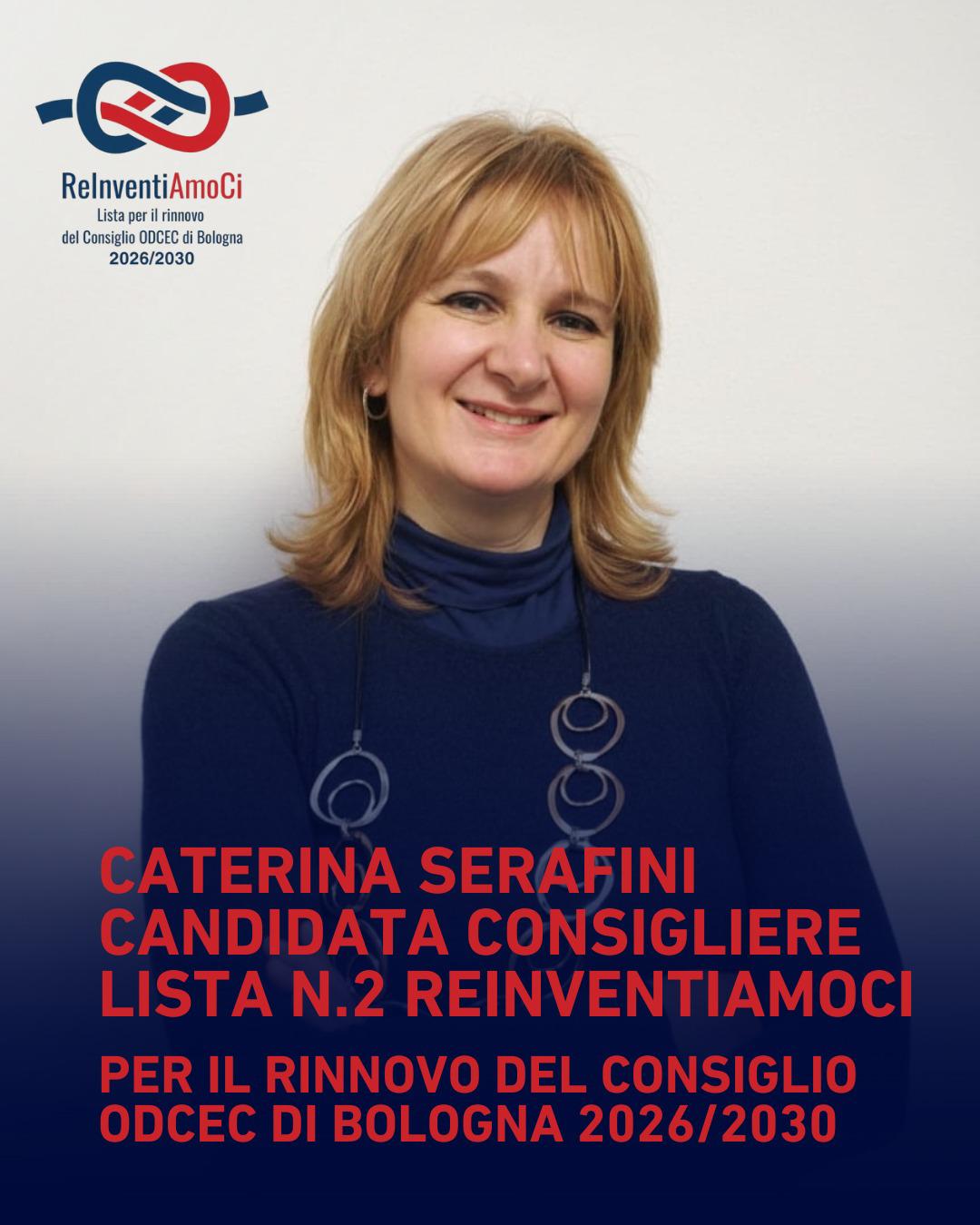 Caterina Serafini candidata lista n.2 elezioni ODCEC Bologna 2026