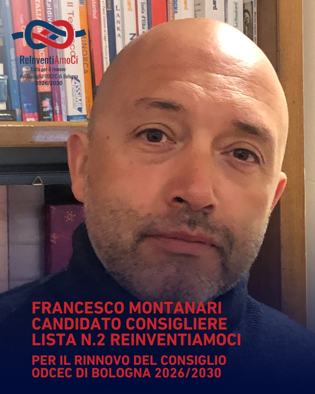 Francesco Montanari candidato lista n.2 elezioni ODCEC Bologna 2026