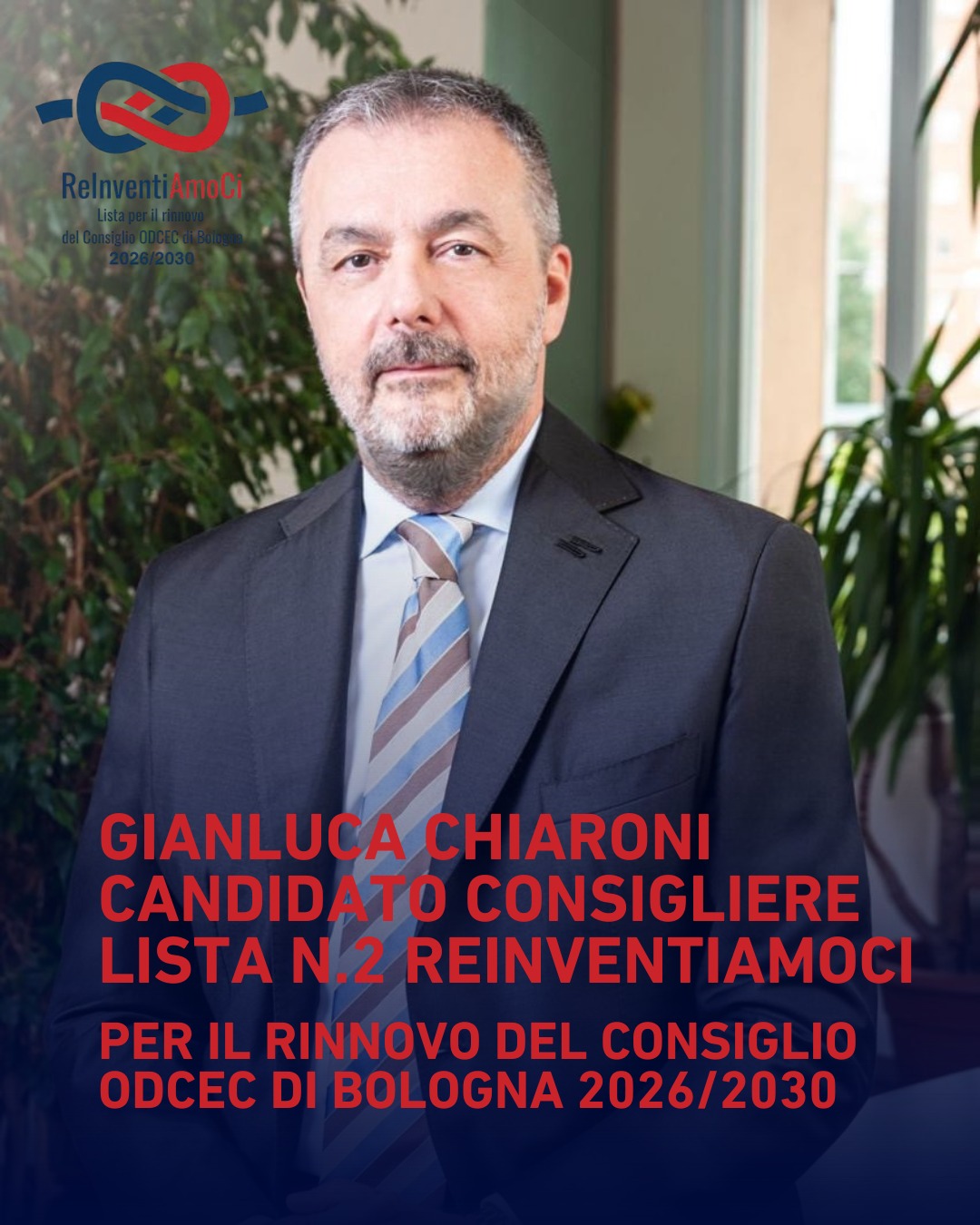 Gianluca Chiarioni candidato lista n.2 elezioni ODCEC Bologna 2026