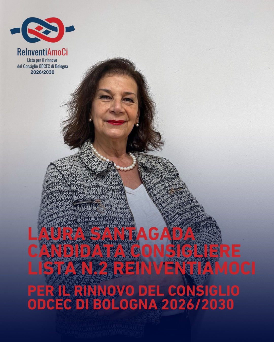 Laura Santagada candidata lista n.2 elezioni ODCEC Bologna 2026