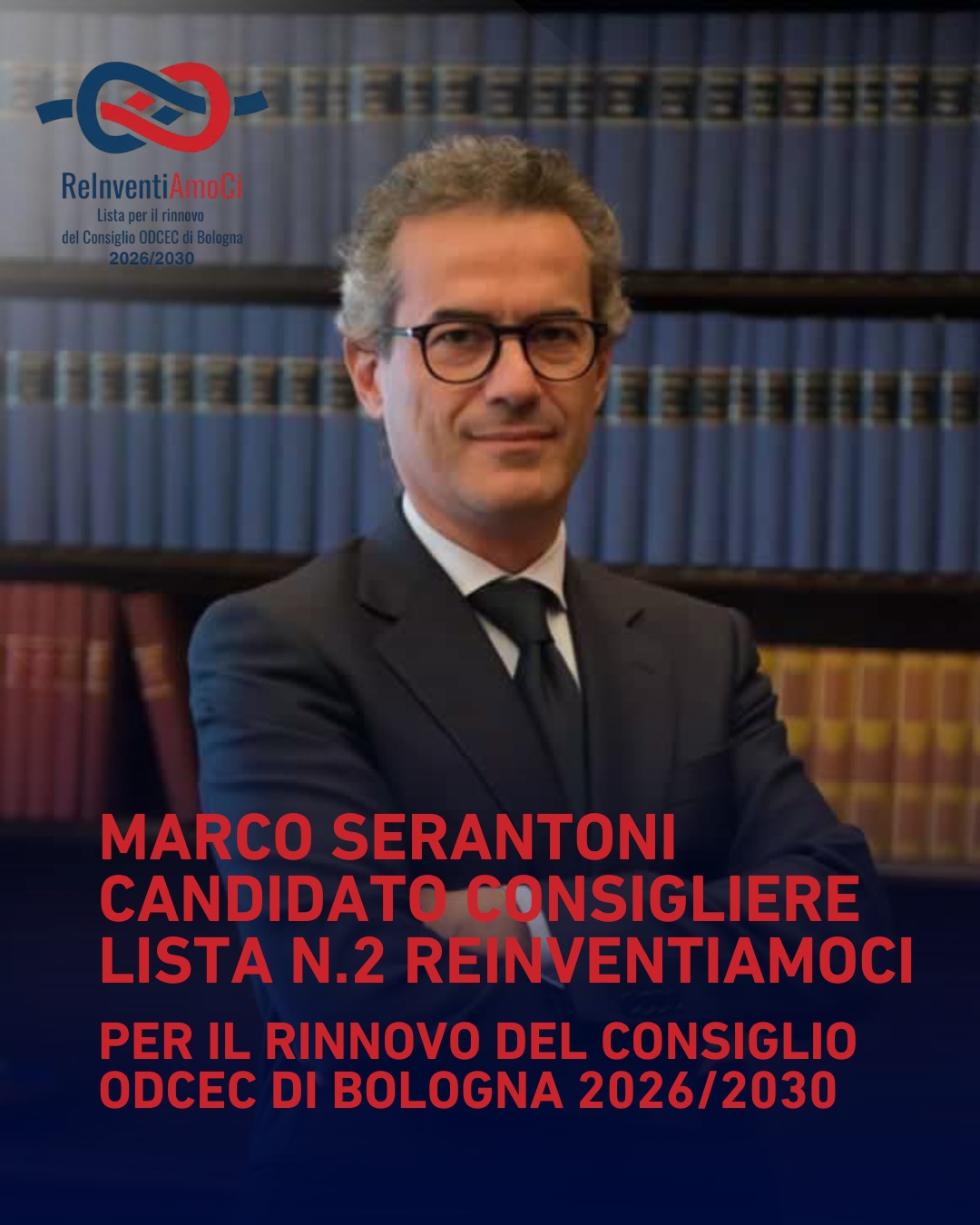 Marco Serantoni candidato lista n.2 elezioni ODCEC Bologna 2026