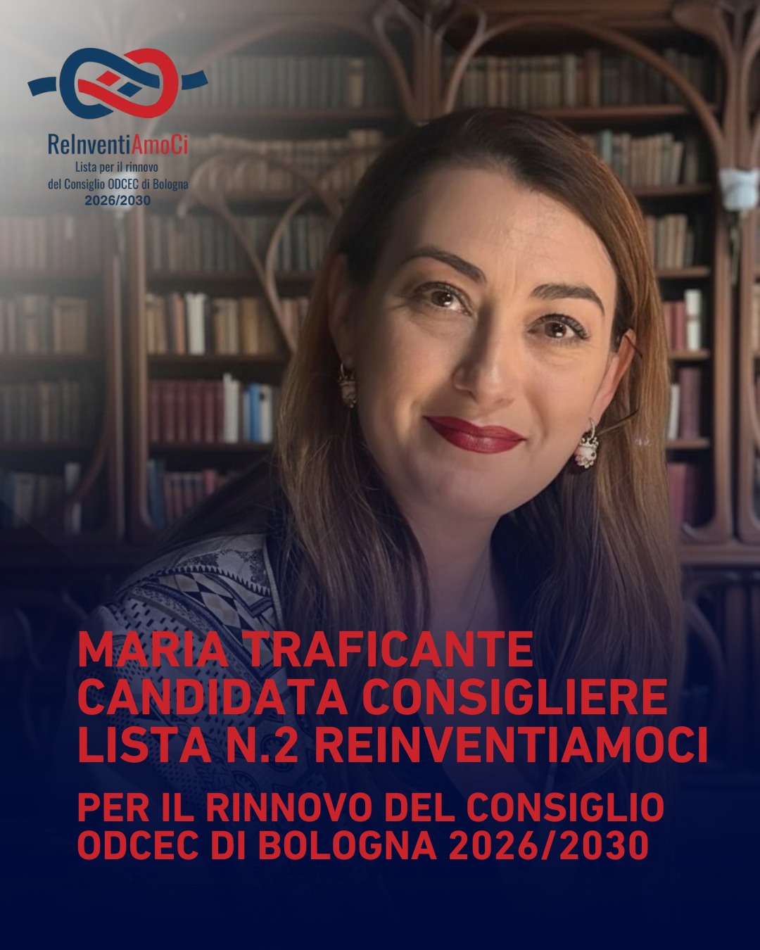 Maria Traficante candidata lista n.2 elezioni ODCEC Bologna 2026
