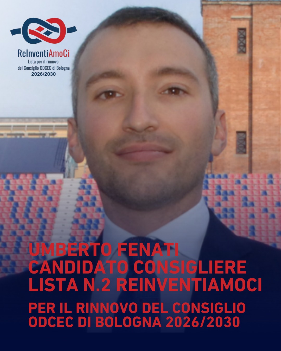 Umberto Fenati candidato lista n.2 elezioni ODCEC Bologna 2026